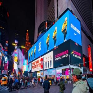 Wholesale Power Saving Advertising LED Display Screen Flexible Curtain P10 LED Display from china suppliers