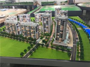 Wholesale House Architectural Model Building For Residence With Internal Light 2.1 * 2.1M from china suppliers