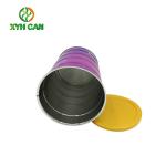Milk Powder Tin Can Metal Storage Tin Commercial Flat Tin Container 0.23mm