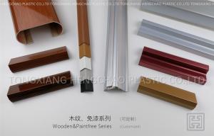 Wholesale Extruded Custom Plastic Profiles For Structure / Decoration Parts from china suppliers