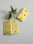 Golden Plated Kitchen Cabinet Hinges Screws Type Beautiful Design