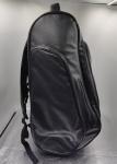Black Polyester Racket Sports Bag With Shoe Compartment