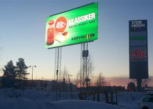 Wholesale HD P6mm Outdoor LED Billboard Display With Strong Steel Cabinet from china suppliers