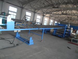 Wholesale PC Plastic Sheet Extrusion Line , PP Sheet Machine Hollow Grid Board Production from china suppliers