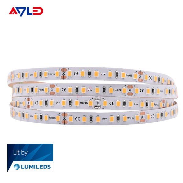 IP65 High CRI LED Luces Led Strip Lights 2835 24V Warm White 3000K Outdoor For