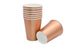 Pink Disposable Party Supplies Striped Assorted Designs Home Decoration