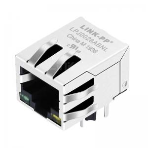China YDS 13F-62AGYDS2NL Compatible LINK-PP LPJ0026ABNL 10/100 Base-T Tab Down Green/Yellow Led 1 Port Cat5e RJ45 Socket on sale