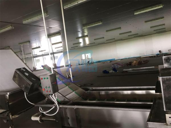 Stainless Steel Seafood Processing Equipment Fish And Shrimp Speed Controller