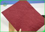 Red & Grey Color Sewable Fabric Paper 0.88mm Degradable For DIY Flowerpolt