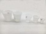 Transparent Plastic flower nursery pot with various size
