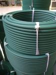 Urethane Round Belting Green PU Round Belt , Fast Joining Flexible 85A Urethane