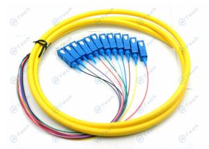 Wholesale Bundle Type SC Fiber Optic Pigtail Fan Out Single Mode High Temperature Stability from china suppliers