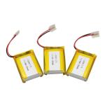 High Capacity Lithium Polymer Battery CB IEC62133 Certified 103040 3.7v 1200mAh