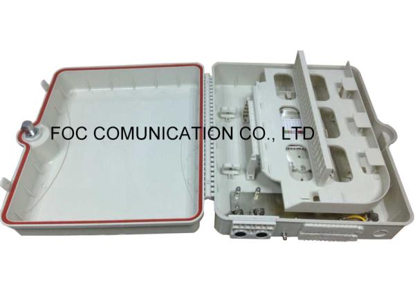 FTTH Optical Fiber Distribution Box / Outdoor Cable Enclosure Box ISO RoHS