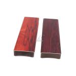 Factory Price Whole Sale Customized Wood Grain Aluminum Pipe / Tube - Buy