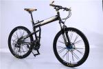 Hot sale OEM 24 spoke wheel 24 speed 40mm rim black alloy hummer folding