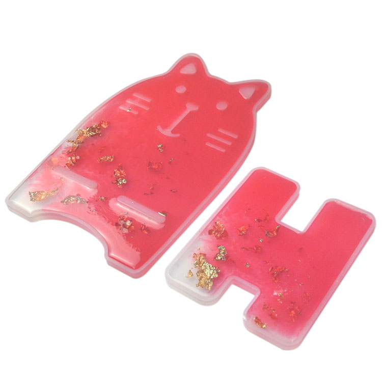 Silicone Molds For Mobile Holder 9pcs Colorful Cartoon Pattern Resin Moulds Epoxy Jewelry