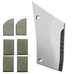 Durable Tungsten Welding Tips Carbide Wear Parts For Agriculture Machinery