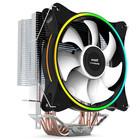 Wholesale Lights LED Cooling Fan 3pin/4pin connector Strong airflow DC12V fan Ventilation CPU with 25cm from china suppliers