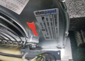 Wholesale Ebmpapst Centrifugal Blower D2D160-BE02-14 220/400V 2.2/1.28A Siemens inverter cooling fan from china suppliers