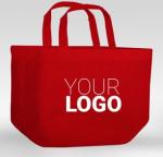Tote shopping bag supplier recyclable pp laminated non woven bag, custom