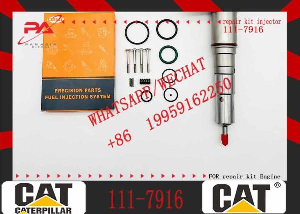 Excavator Parts Engine 3408 3412 Fule Injector 169-7408 174-7527 222-5967 20R