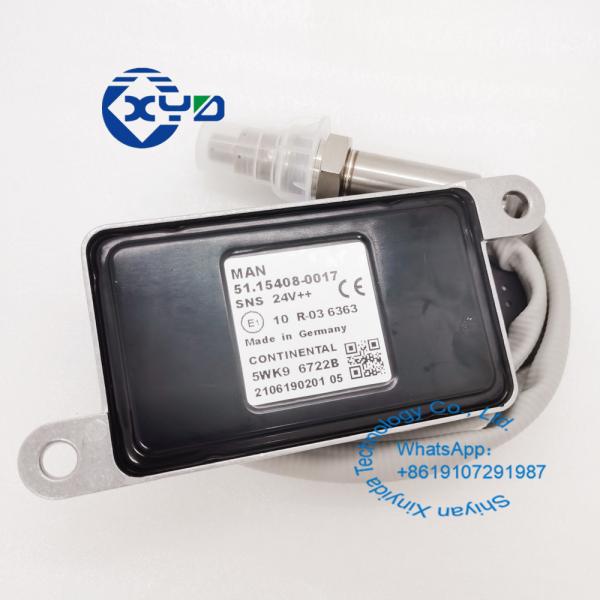 24V Car NOx Sensor 5WK96722B 51154080017 For MAN SCR Automotive Exhaust Gas