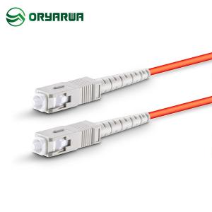 Wholesale SC UPC To SC UPC Simplex Fiber Optic Multimode Patch Cord OM1 from china suppliers