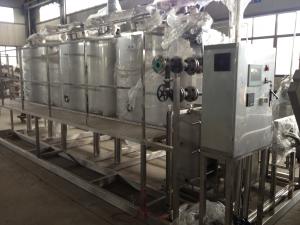 China Hot Water CIP Washing System / Automatic Cip System For Tea Drink / Milk Line on sale