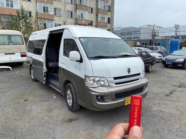 2016 Year 18 Seats Used Mini Bus Gasoline JINBEI Hiace 3TZ Engine No Accident In