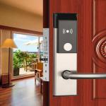 4 Colors Hotel Smart Door Locks Optional RFID Key Card With Security Free