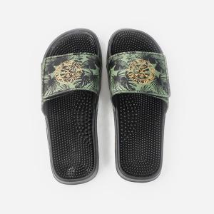 Wholesale 46EU Adjustable Strap Slides , Wear Resistant Open Toe Velcro Sandals from china suppliers