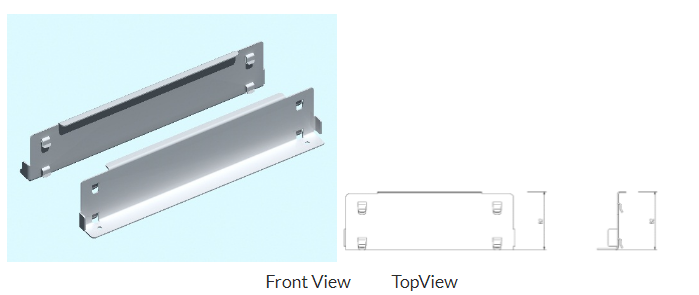 Heavy Duty Good Visibility Storage Shelf Rack WIth Highly Portable