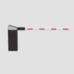 LED High Quality Intelligent Vehicle Park Barrier Machine Pole Turnstile Remote