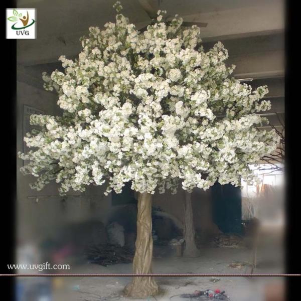 UVG CHR010 indoor white japanese cherry tree are artificial for wedding themes