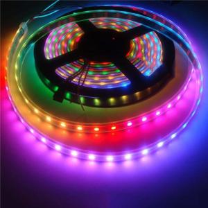 Wholesale Individually Addressable 5050 Rgb Led Strip Lights Light Diffusing Tape 5m Ws2812B from china suppliers