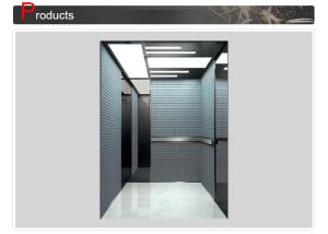 Wholesale Printed And Mirror Stick Integration Elevator Cabin Decoration / Lift Accessories from china suppliers