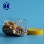 Bpa Free Nuts Leak Proof Plastic Jar 350ml Transparent Straight PET Round With