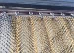 Fireplace 6*6mm Metal Coil Drapery Flexible Home Decor