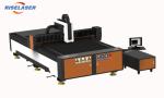 Open Type Fiber Laser Metal Cutting Machine , Cnc Laser Engraving Cutting