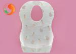 Discreet Disposable Custom Disposable Bibs Sterile Easy Removal With Catch