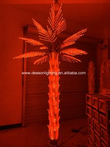 Wholesale color changing led palm tree light from china suppliers