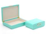 PU Leather MDF Wooden Decorative Storage Containers