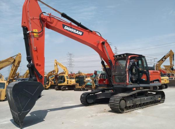 Used DOOSAN Crawler Excavator DX300LC-9C Transport Height 3.475M High Performanc