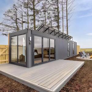 Wholesale 2.5mm Wall And Roof Thickness Standard Single Story Container Homes With Durable Laminate Flooring from china suppliers