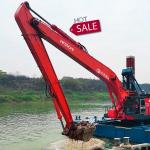 Extension Long Reach Komatsu Excavator Attachments Two Section 40-47T Stick