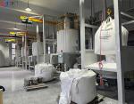 Automatic Feeding Pneumatic Conveying System For Wood Plastic Production Line