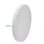 4 Pack Round Pre Stretched Canvases Blank Painting Canvas Boards Water Resistant