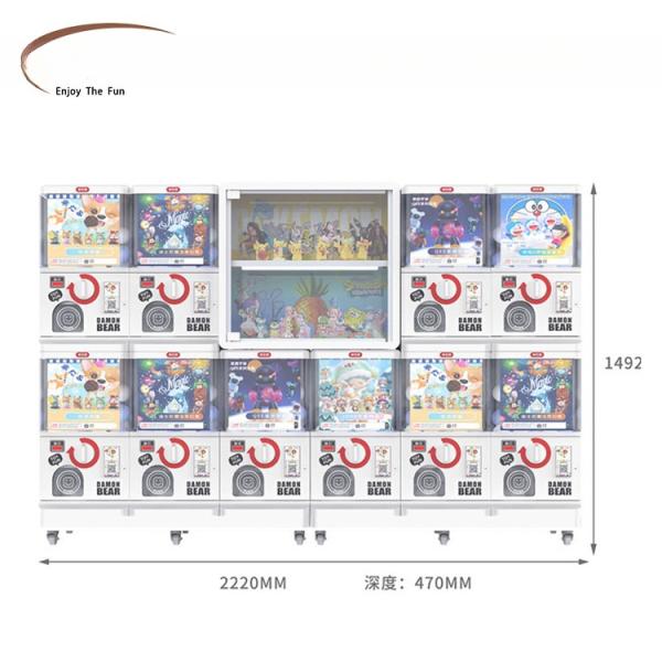 Dreamland gashapon mini crane claw machine capsule toy mega mini claw toys