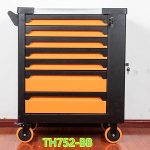 Wholesale Vertical SPCC Heavy Duty Tool Box Trolley Silent 7 Drawer Rubber Wheels from china suppliers